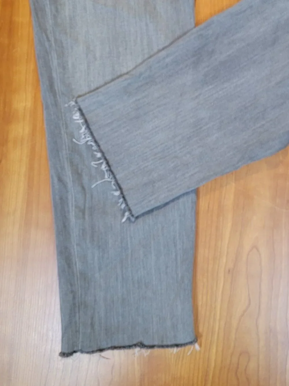 Rag & Bone Dre Low Rise Ankle Slim Boyfriend Jeans Grey - 31